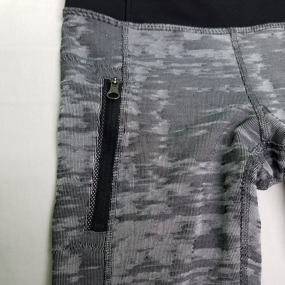 Lululemon Athletica Leggings | Steel Camo | Size 2 - Picture 6 of 10